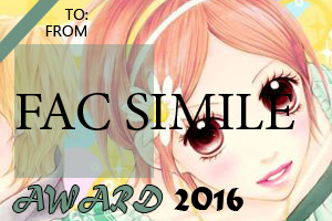 award topmanga 2016