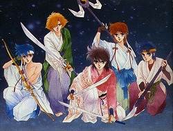 immagine anime e manga I cinque samurai