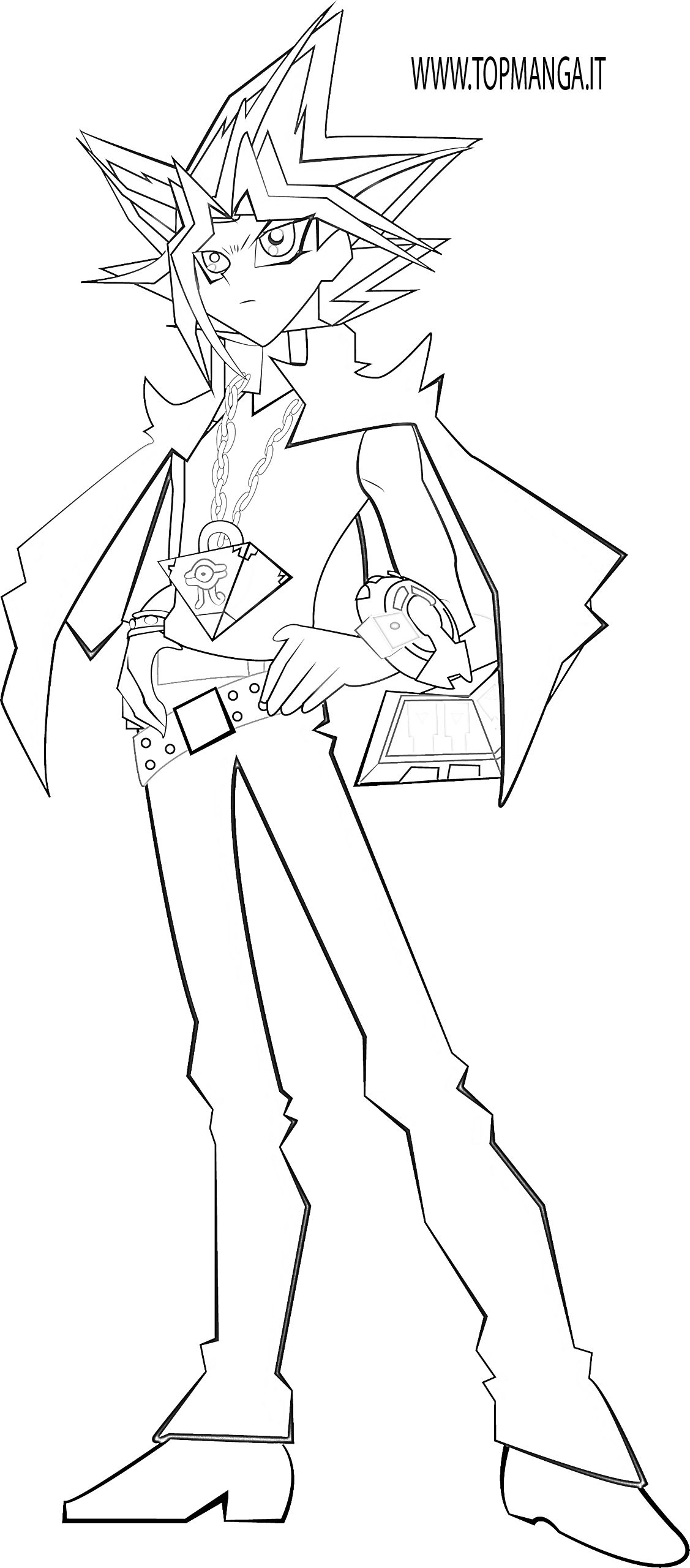 Immagini Yu Gi Oh Da Colorare