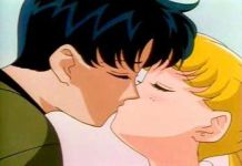 IMMAGINI ROMANTICHE SAILOR MOON MARZIO BACIO