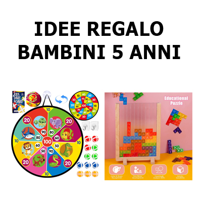 Idee regalo per bambini di 5 anni
