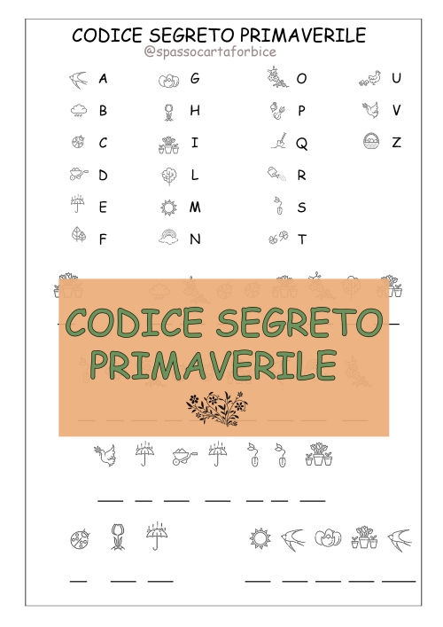 Codice segreto primaverile