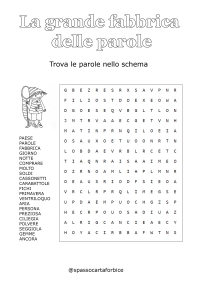 Colora La grande fabbrica delle parole