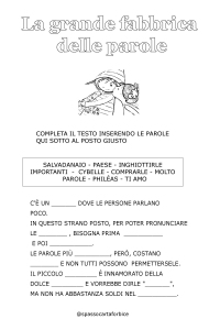 Colora La grande fabbrica delle parole