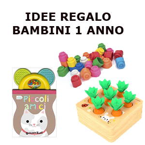 Idee regalo per bambini di 1 anno