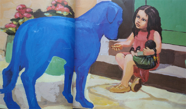 libri per bambini Cane Blu