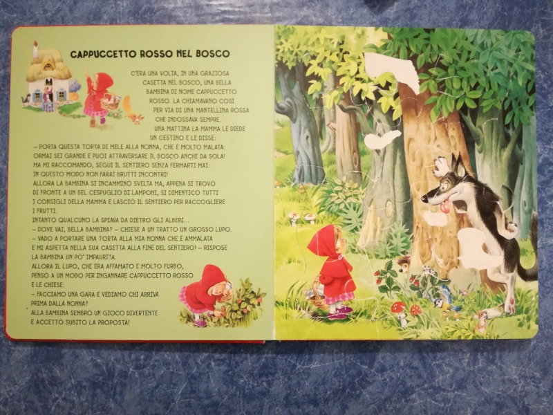 libri per bambini cappuccetto rosso