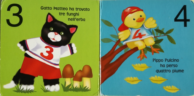 libri per bambini i numeri