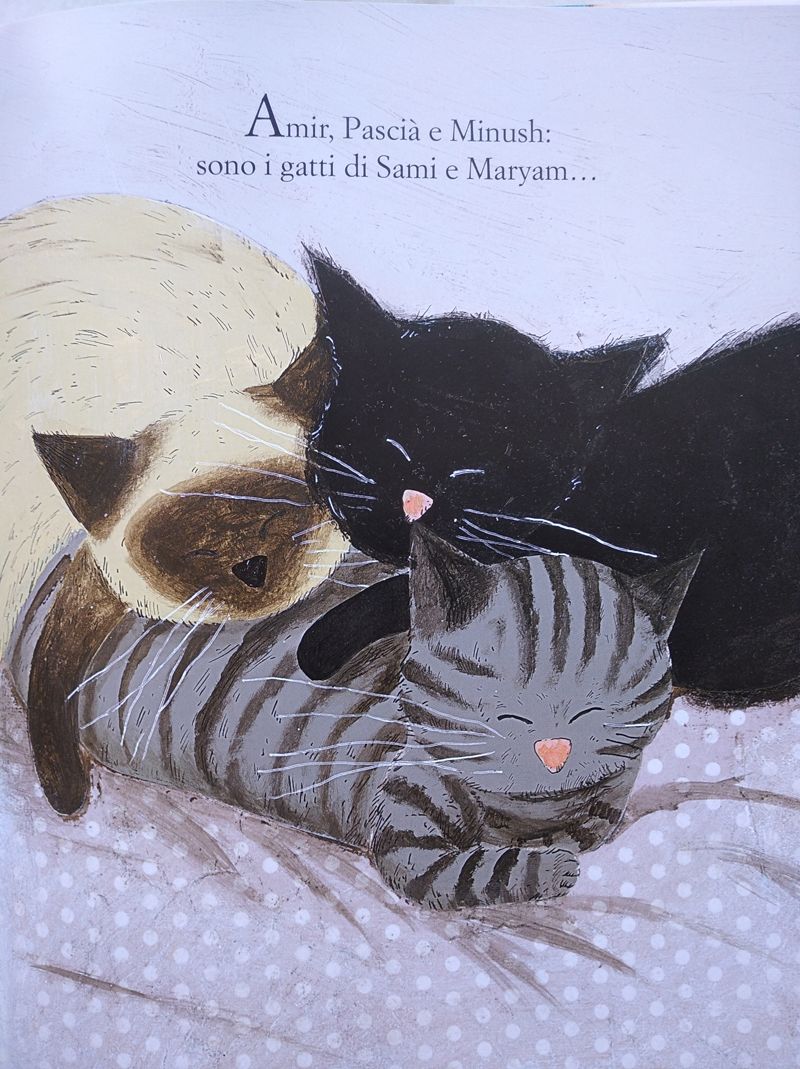 libri per bambini I tre gatti