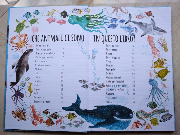 libri per bambini Il libro del mare