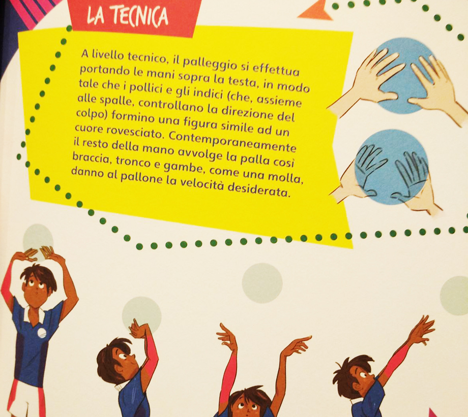 La pallavolo spiegata ai bambini