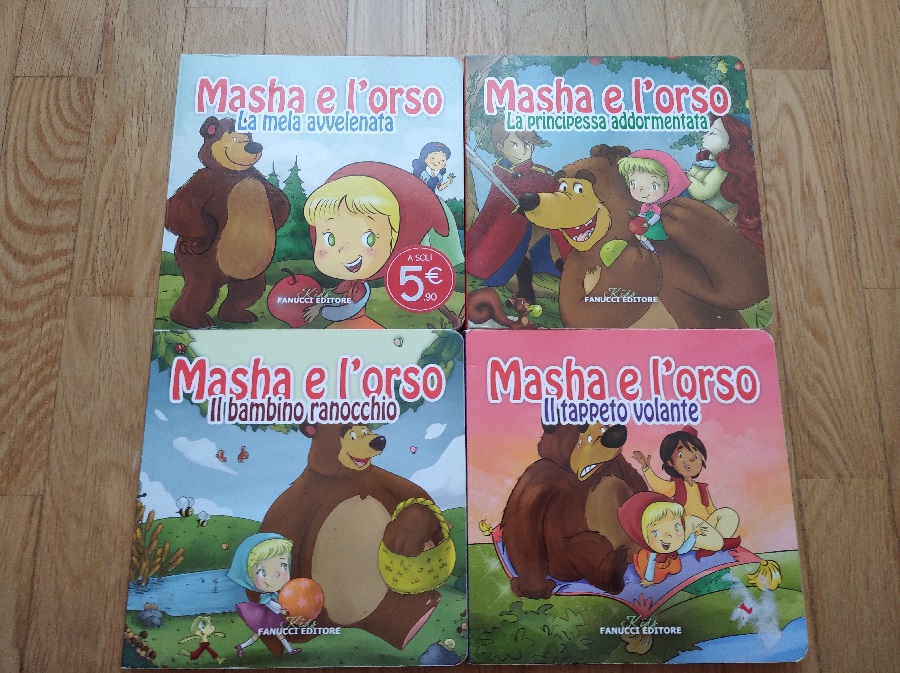libri per bambini Masha e Orso