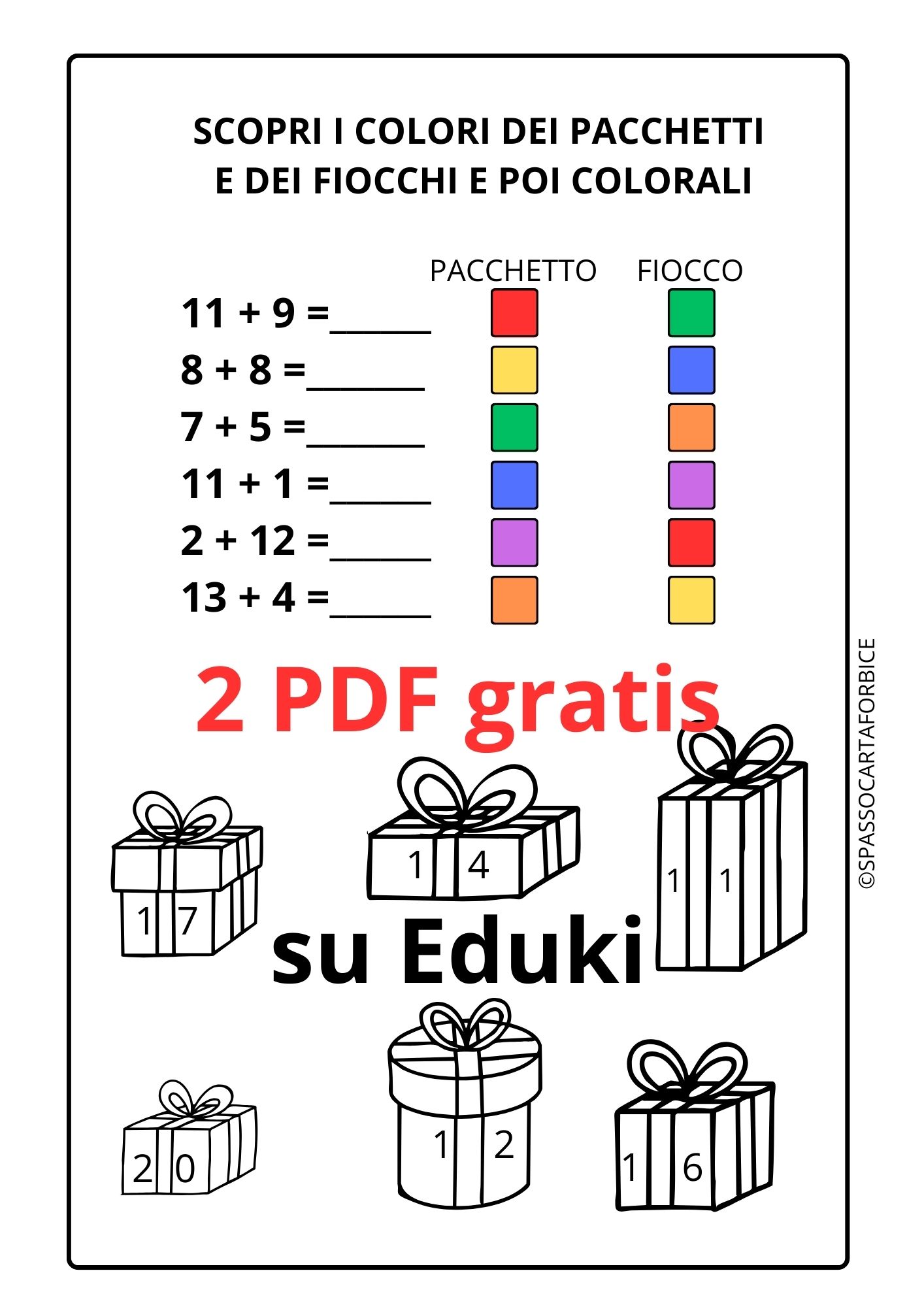 schede gioco natale