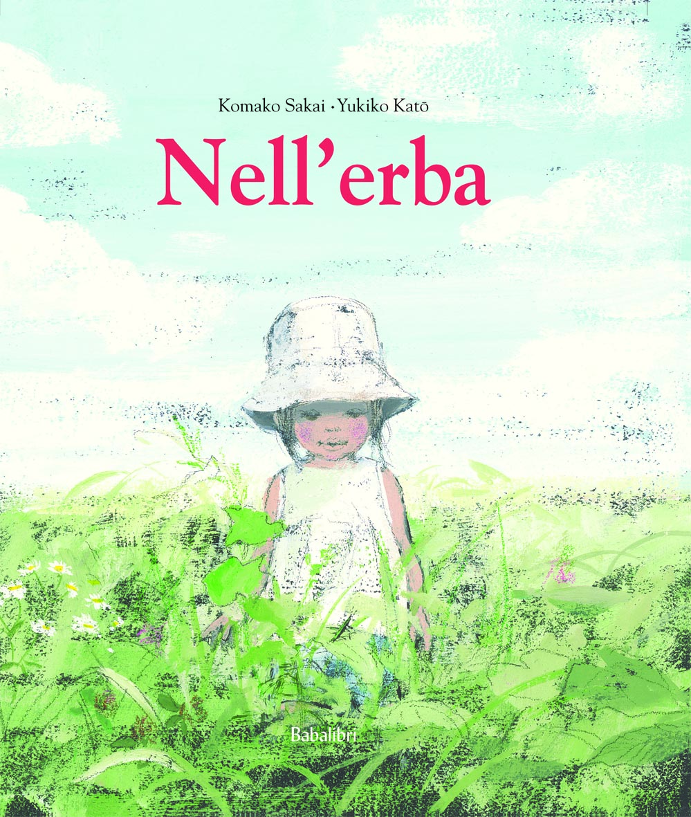 libri per bambini nell'erba