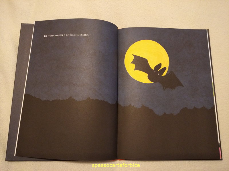 libri per bambini Rufus il pispistrello a colori