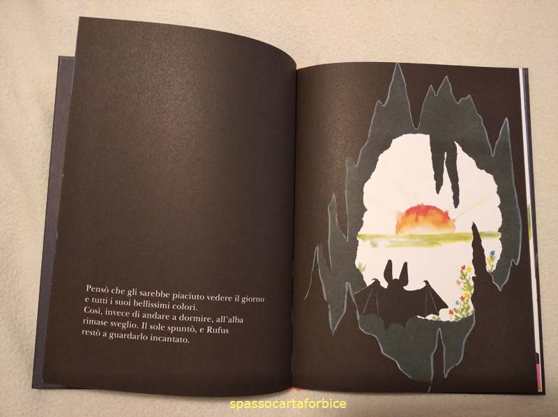 libri per bambini Rufus il pispistrello a colori