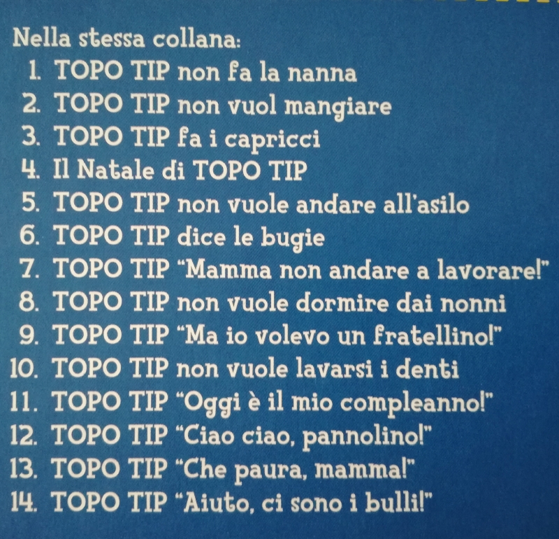 libri per bambini topo tip