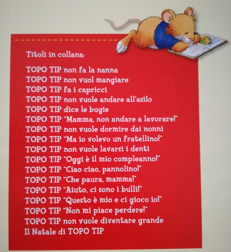 libri per bambini topo tip