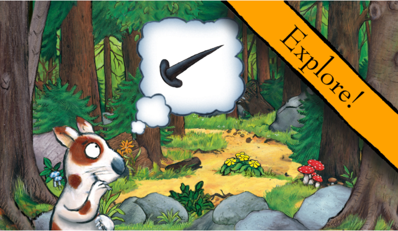 Room on the broom, app educativa La strega Rossella