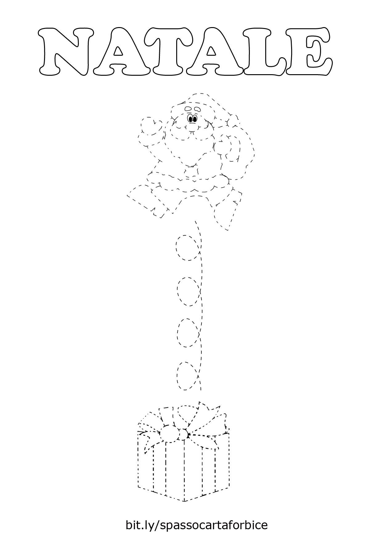 pregrafismo natale babbo natale regalo