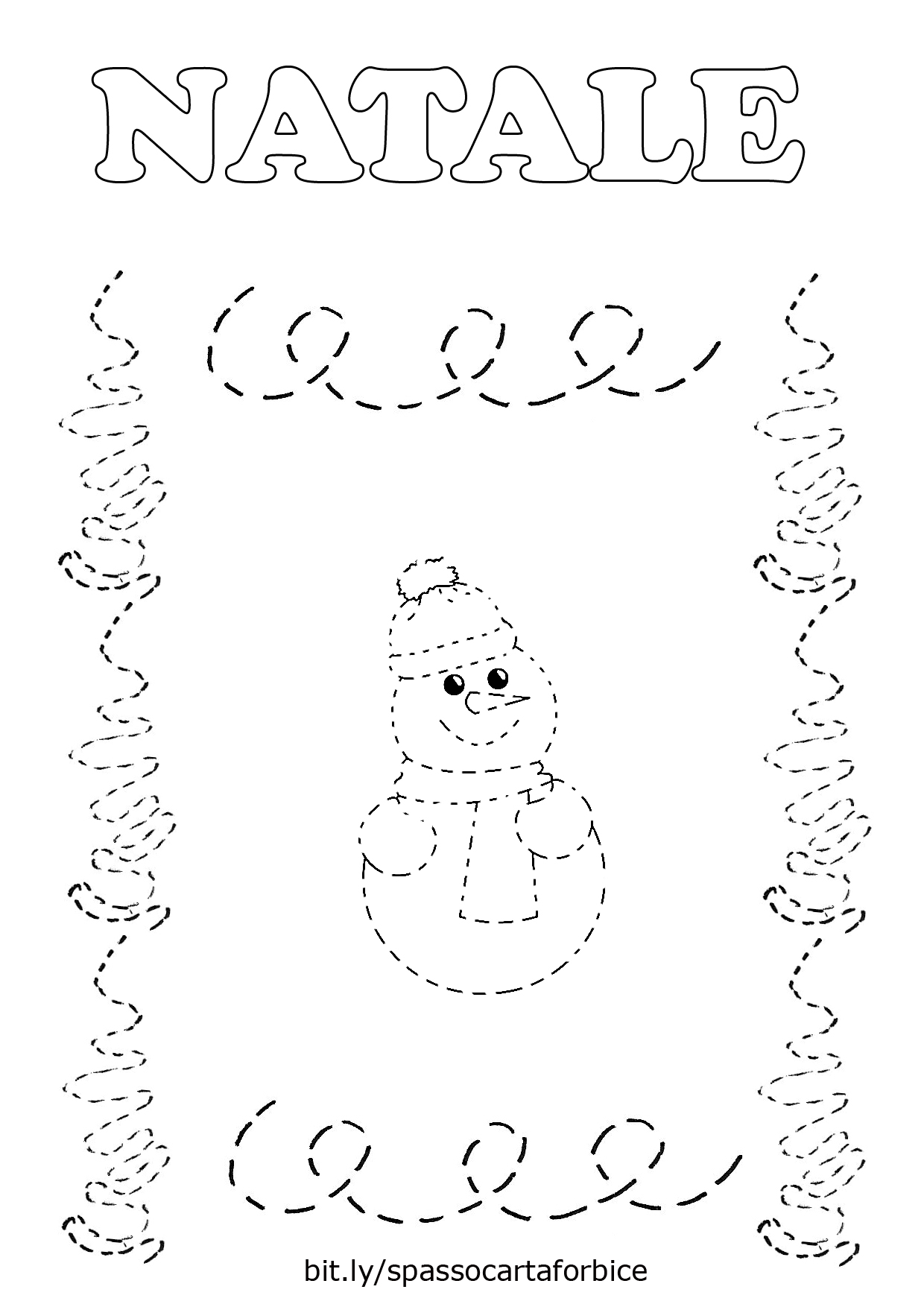 pregrafismo natale ghirigori pupazzo
