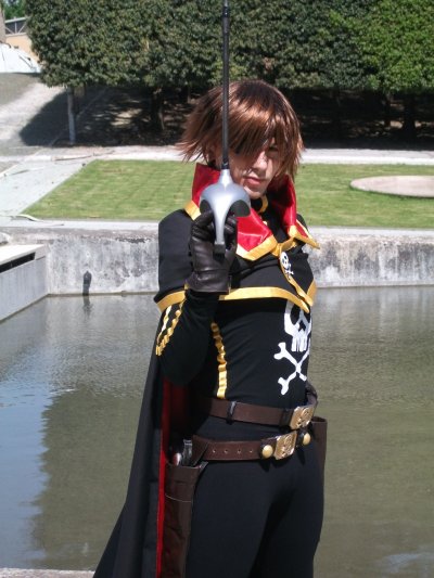 cosplay CAPITAN HARLOCK