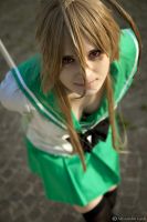  foto di Alessandro Guidi Rei Miyamoto di Highschool of the Dead cosplay