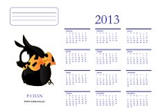 calendario anime manga 2013