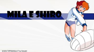 sfondi wallpaper MILA E SHIRO DUE CUORI NELLA PALLAVOLO