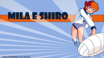 sfondi wallpaper MILA E SHIRO DUE CUORI NELLA PALLAVOLO