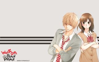 wallpaper sfondi WOLF GIRL & BLACK PRINCE