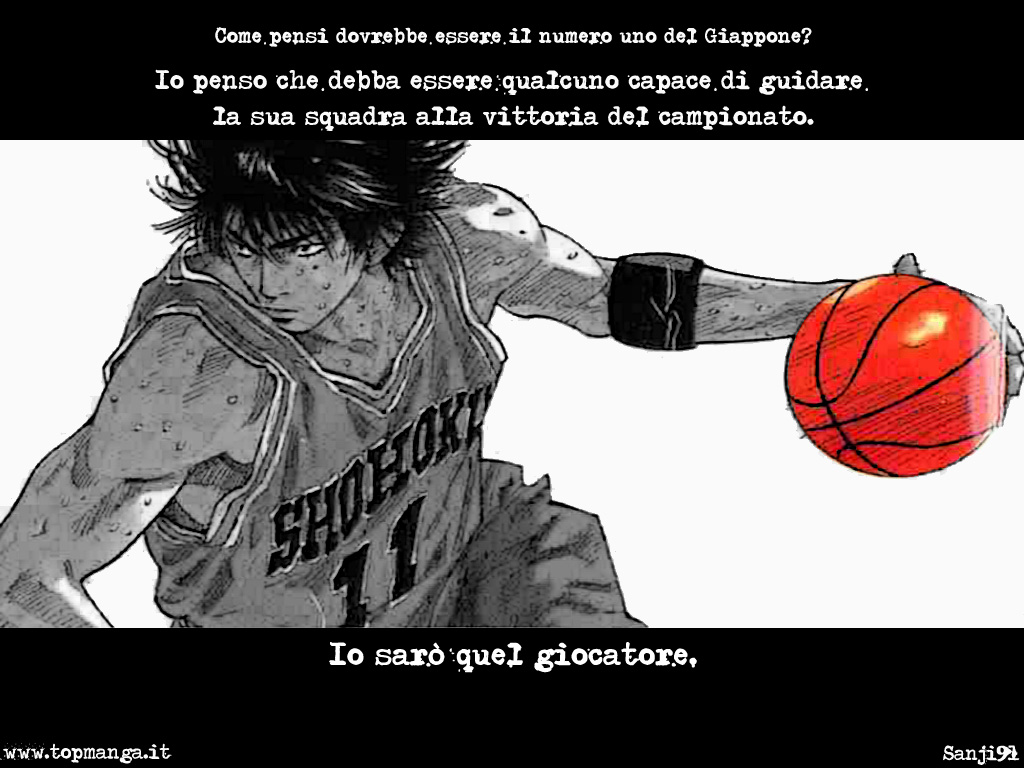 Topmanga WALLPAPER SFONDI DOWNLOAD ANIME MANGA - SLUM DUNK ...