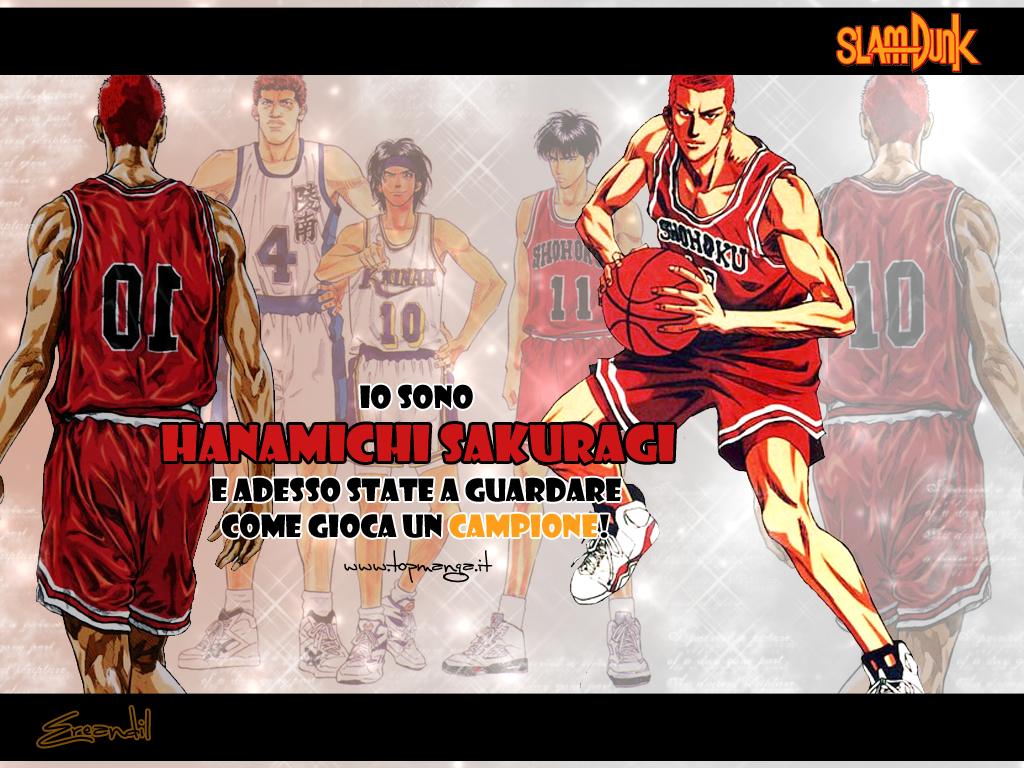 Topmanga WALLPAPER SFONDI DOWNLOAD ANIME MANGA - SLUM DUNK ...