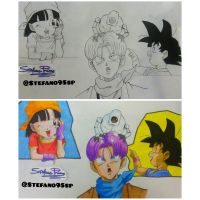 fan art dragonball dragon ball Stefano95sp