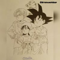 fan art dragonball dragon ball Stefano95sp