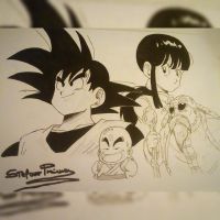 fan art dragonball dragon ball Stefano95sp