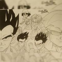 fan art dragonball dragon ball Stefano95sp