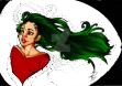 fan art Rei Hasegawa green wind