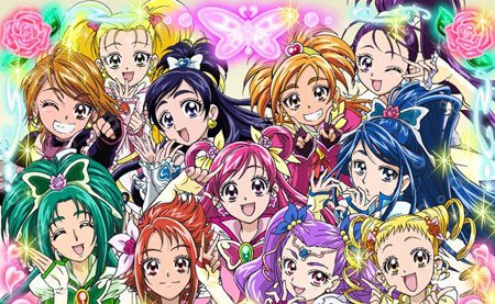 PRETTY CURE frasi anime manga