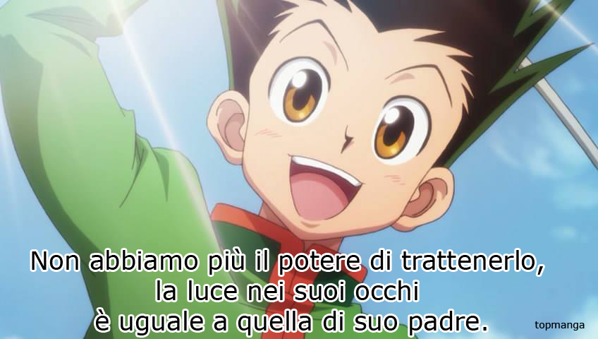 HUNTER X HUNTER -  frasi e citazioni anime manga