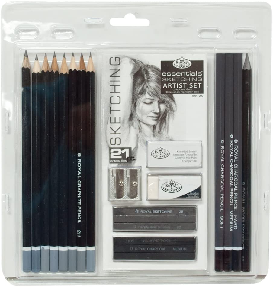 idee regalo per chi ama disegnare set matite schizzi