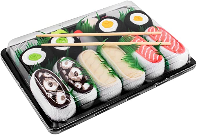 idee regalo anime manga calzini sushi