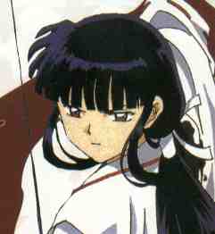 inuyasha anime e manga kikyo