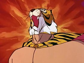 uomo tigre