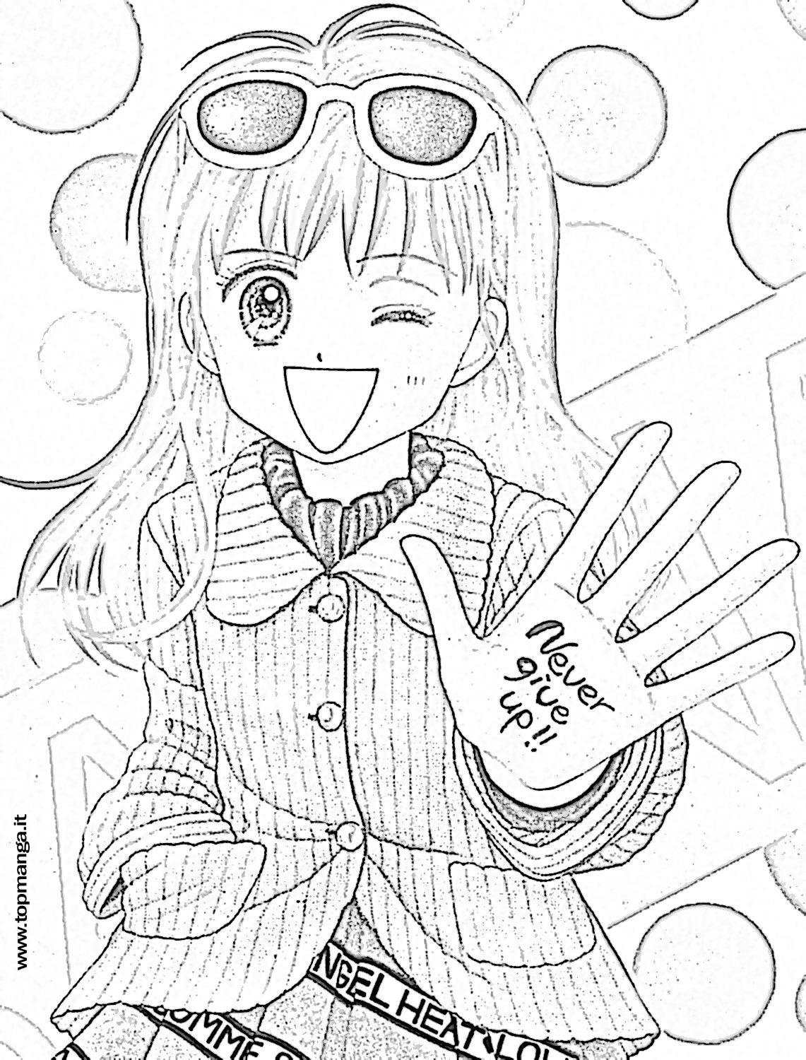 Immagini Da Colorare Di Kodomo No Omocha Rossana Topmanga Anime E Manga