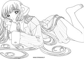 immagini da colorare di CHOBITS