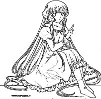 immagini da colorare di CHOBITS