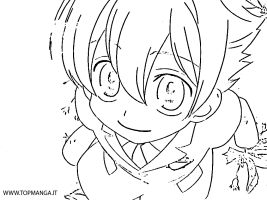 immagini da colorare di Ouran High SCHOOL HOST CLUB