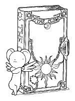 immagini da colorare di card captor sakura
