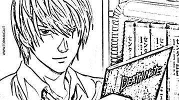 immagini da colorare di death note
